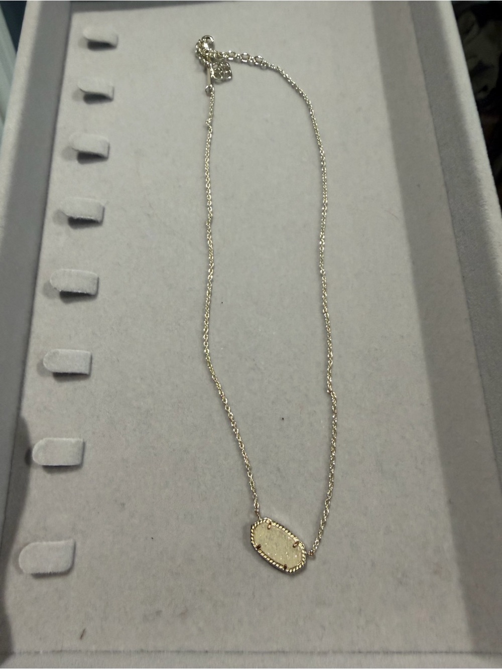 Kendra Scott Gold Tone Pendant Necklace - Women Jewelry